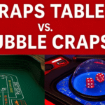 craps table vs bubble craps