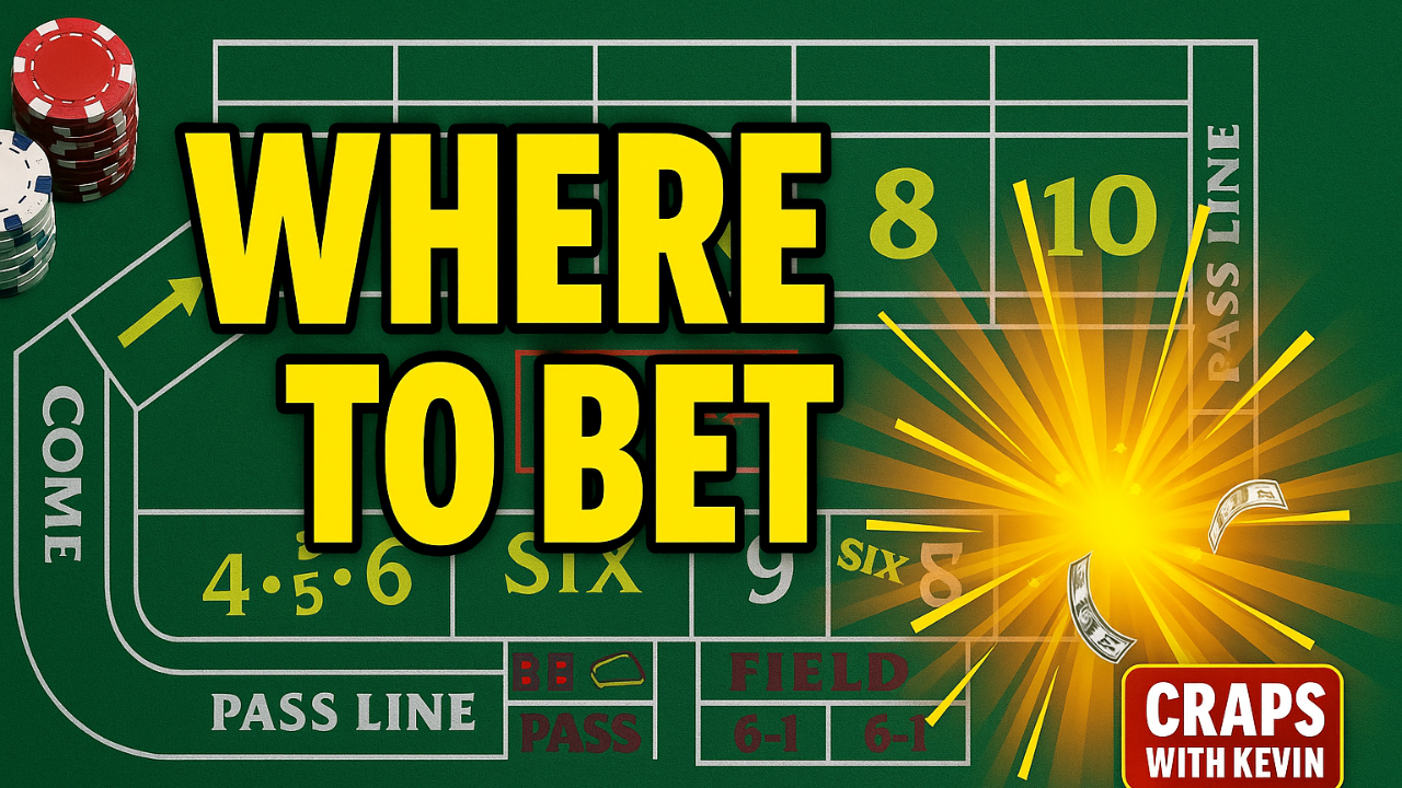 craps table layout